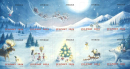 Delcampe - SWEDEN 2024 CULTURE Celebration CHRISTMAS - Fine Sheet MNH - Neufs