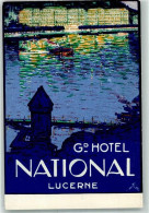 Delcampe - 6000 Luzern Lucerne - Gd. Hotel National - 13470307 - Luzern
