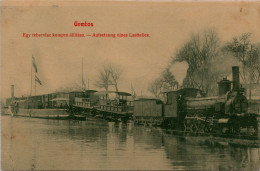 Delcampe - Bogojevo - Gombos - Railway Over Danube - Serbien