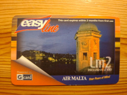 Delcampe - Prepaid Phonecard Malta, Easy Line - Malta