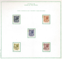Delcampe - Italia 1956 Annata Completa Usata 22 Valori (vedi Descrizione!) - Full Years