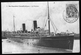 Delcampe - 1399 - PAQUEBOT TRANSATLANTIQUE - LA PROVENCE - Dampfer