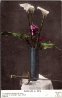 Delcampe - CPA , Fleurs , Vase , 1916 - Blumen