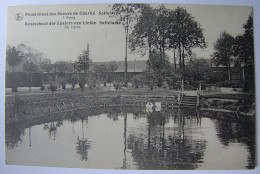 Delcampe - BELGIQUE - FLANDRE ORIENTALE - LOCHRISTI - ZAFFELARE - Pensionnat Des Soeurs De La Charité - L'étang - Lochristi