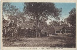 Delcampe - [33] Gironde > Carcans Plage Villas Sanouvah Et Etoile D' Argent Rare - Carcans