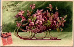 Delcampe - CPA , Fleurs , Vase , - Blumen