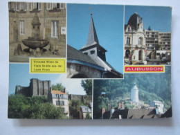 Delcampe - GROSSES BISES  DE  AUBUSSON MULTIVUES - Aubusson