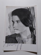 Delcampe - SILVANA MANGANO  FILM LA DIGA SUL PACIFICO ARTISTA ATTRICE TEATRO CINEMA MOVIE STAR  AUTHENTIQUE AUTOGRAPHE AUTOGRAPH O - Attori E Comici 