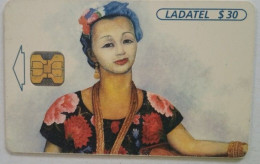 Delcampe - Mexico Ladatel $30 Chip Card - Diego Rivera Tarjeta 1 - Mexiko