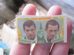 Delcampe - Football Yugoslavia 1963 OFK Beograd Skoblar Samardzic - Otros & Sin Clasificación