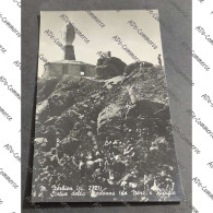 Delcampe - Cartolina M. Zerbion - Statua Della Madonna (da Nord) - Rifugio - Aosta