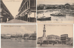 Delcampe - EGYPTE - PORT SAÏD - Lot De 4 CPA - Port Said