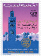 Delcampe - 53326 MNH MARRUECOS 1974 ROTARY INTERNATIONAL - Non Classés