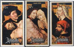 Delcampe - 53328 MNH AITUTAKI 1976 PINTURAS - Pâques