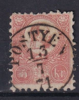 Delcampe - HUNGARY 1871 - Canceled - Mi 3b - Gebraucht