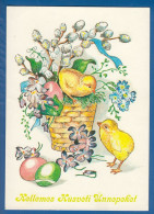 Delcampe - Ostern; Künstlerkarte Kohl Attila; Zwei Gelbe Küken; Ungarn - Ostern