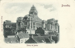 Delcampe - BRUXELLES :  Palais De Justice - Précurseur. - Monuments, édifices