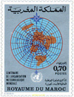Delcampe - 53310 MNH MARRUECOS 1973 CENTENARIO DE LA ORGANIZACION METEREOLOGICA INTERNACIONAL - Non Classés
