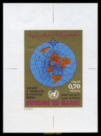 Delcampe - 218798 MNH MARRUECOS 1973 CENTENARIO DE LA ORGANIZACION METEREOLOGICA INTERNACIONAL - Non Classés