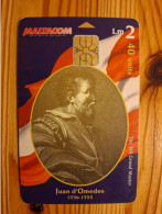 Delcampe - Phonecard Malta - Grand Masters, Juan D' Omedes - Malte