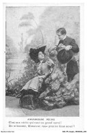 Delcampe - BCKP5-0338-COUPLE - AMOUREUSE PECHE - C'est Une Verite Qui Vaut Un Grand Merci - Paare