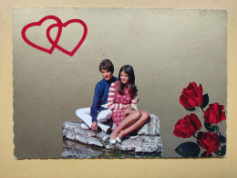 Delcampe - KOV 20-93 - COUPLE, COUPLES, Par, Embraced, Adopté, Abrazado, Ljubav, Ed. Becami - Paare