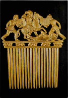 Delcampe - Carte Postale - Art - Antiquités - Peigne D'or Avec Portraits Des Scythes - Tombe Solocha - CPM - Voir Scans Recto-Verso - Antike