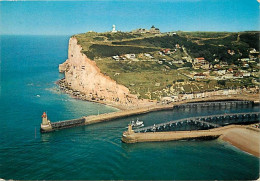 Delcampe - Carte Postale - 76 - Fécamp - L'Entrée Du Port  Le Cap Fagnet Et La Chapelle - Vue Aérienne - CPM - Voir Scans Recto-Ver - Fécamp