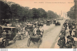 Delcampe - 75016 - PARIS - S12014 - L'Avenue Du Bois De Boulogne - Automobiles - Paris (16)