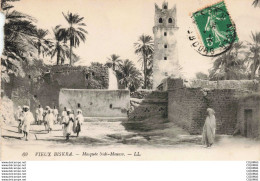 Delcampe - ALGERIE - S06706 - Vieux Biskra - Mosquée Sidi- Mousso - En L'état Déchirée Sur La Droite - - Biskra