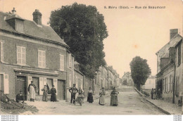 Delcampe - 60 - MERU - S06811 - Rue De Beaumont - Meru