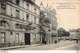 Delcampe - 86 - CHATELLERAULT - S07885 - Hôtel De L'Univers Et Hôtel Moderne - Chatellerault