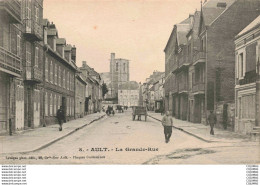 Delcampe - 80 - AULT - S07853 - La Grande Rue - Calèche - - Ault