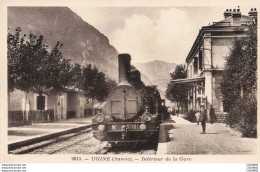 Delcampe - 73 - UGINE - S07832 - Intérieur De Gare - Train - Ugine