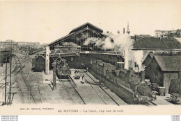 Delcampe - 58 - NEVERS - S07794 - La Gare - Vue Sur La Voie - Trains - Nevers