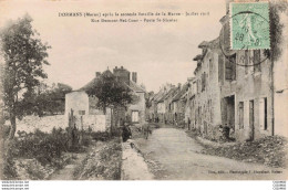 Delcampe - 51 - DORMANS - S07788 - Rue Dumont Bel Cour - Porte St Nicolas - Après La Seconde Bataille De La Marne - Dormans