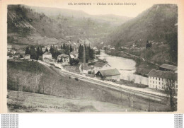Delcampe - 25 - ST HIPOLYTE - S07748 - L'Ecluse Et La Station Electrique - - Saint Hippolyte