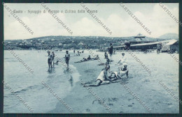 Delcampe - Latina Gaeta Spiaggia Serapo Collina Della Catena Cartolina BB4379 - Latina