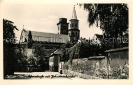 Delcampe - Zittau Pfarrstrasse Mit Johanniskirche - Zittau