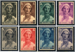 Delcampe - 290984 HINGED BELGICA 1935 ANTITUBERCULOSIS. LUTO POR LA MUERTE DE LA REINA ASTRID - Uhrmacherei