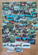 Delcampe - Lot De 56 Cartes Postales Sur Les Voitures Anciennes ,  Tacots Et Belles Carrosseries. En Bon état. Voir Photos.   UNIQU - Sammlungen & Sammellose