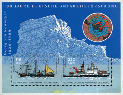 Delcampe - 81027 MNH ALEMANIA FEDERAL 2001 CENTENARIO DE LA INVESTIGACION ALEMANA EN EL ANTARTICO - Andere & Zonder Classificatie