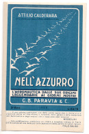 Delcampe - Attilio Calderara - Cartolina Pubblicitaria Del Libro - Marcophilia (AirAirplanes)