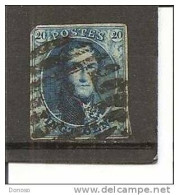 Delcampe - BELGIQUE 1850 LEOPOLD I Yvert 7 Oblitéré, Used Cote : 9 Euros - 1849-1850 Médaillons (3/5)