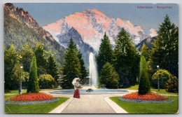 Delcampe - Interlaken Kurgarten Carte Postale Postcard - Sonstige & Ohne Zuordnung