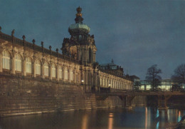 Delcampe - Germany Dresden Kronentor Of The Zwinger Palace At Night Architecture *YAS800 - Dresden