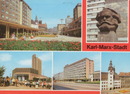 Delcampe - Germany Chemnitz Karl Marx Stadt City Views Karl Marx Monument Rathaus *YAS755 - Chemnitz