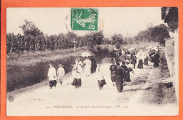 Delcampe - 27984 ◉ VERDELAIS 33-Gironde ◉ Arrivée D'un Pelerinage 1913 à RIBEREAU Chez POPP Rive Du Mas Libourne ◉ 20 B.R 465 - Verdelais