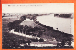Delcampe - 27813 /  (•◡•) ◉ ️ ( Titre Fauté ) LIBOURNE 33-Gironde ◉ Vue D'ensemble Prise Tertre De FRONSAC-Edition Louis GARDE - Libourne