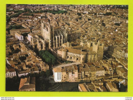 Delcampe - 11 NARBONNE Belle Vue Générale Vu Du Ciel Par Alain Perceval VOIR DOS - Narbonne